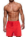 Herren-Badeshorts rot Dstreet SX2464