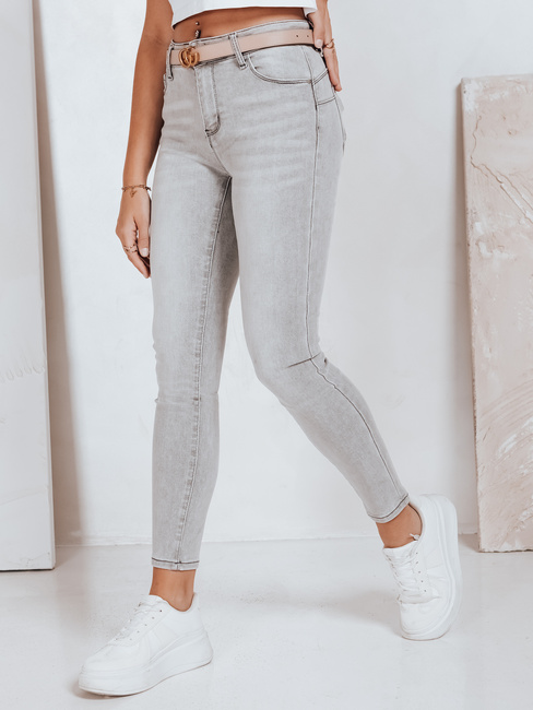 Damen Push Up Jeans grau Dstreet UY2804