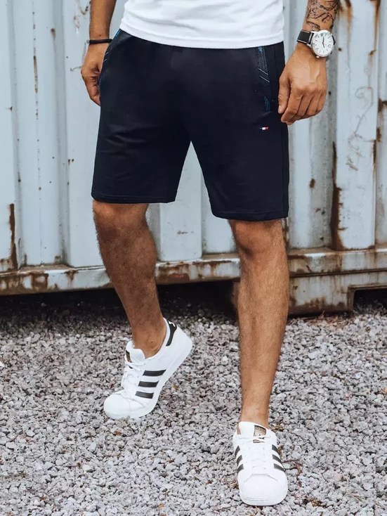 Herren Sweatshorts Dunkelblau Dstreet SX2183