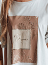 Damen T-shirt mit Aufdruck FAGOS  Farbe Grau DSTREET RY2593