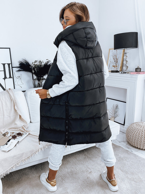 Damen Wendbare Steppweste MARIET Schwarz Dstreet TY3161