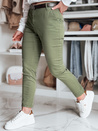 Damen Slim Fit Hose mit Gürtel LINESKA khaki Dstreet UY2575