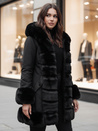 Damenjacke mit Pelz FURRWINT schwarz Dstreet TY4772z