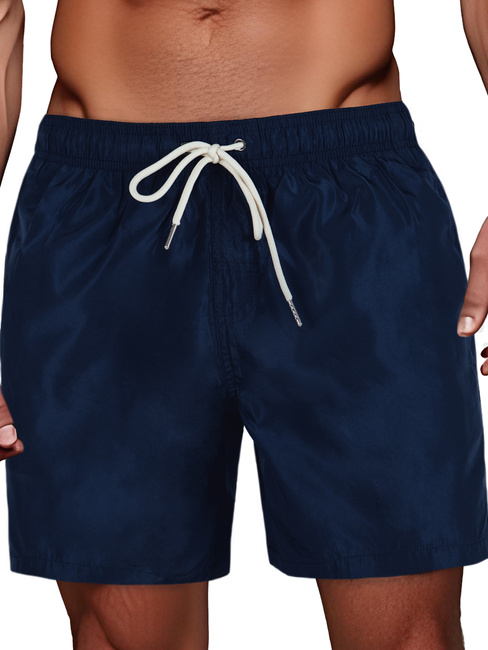 Marineblaue Shorts für Männer Dstreet SX2531