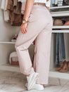 Damenhose mit weitem Bein MOBISKA rosa Dstreet UY2620