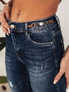 Damen Jeans mit hoher Taille BUSOT Farbe Blau DSTREET UY1907