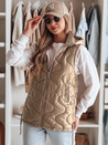 Damen Übergangs-Steppweste VESOLITA camel Dstreet TY4878