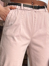 Damen Chinohose mit Gürtel RELCIX rosa Dstreet UY2583
