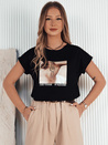 Damen FALCI T-shirt schwarz Dstreet RY2397