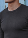Klassischer Herren-Pullover dunkelgrau Dstreet WX2225