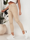 Damen Jeans mit hoher Taille LODGE Farbe Hellbeige DSTREET UY1934