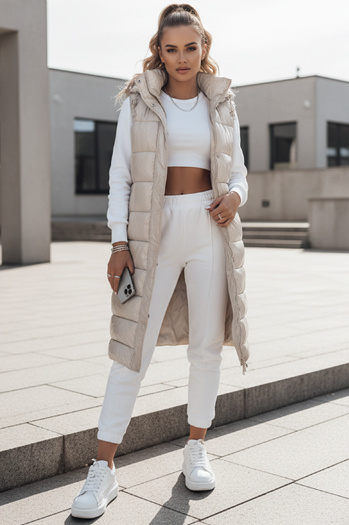 Damen Steppweste GANTINI weiß Dstreet TY5488