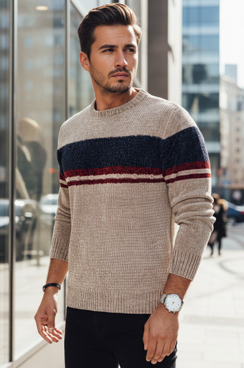 Herren Pullover braun Dstreet WX2243z