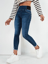 Damen Jeans mit hoher Taille LERATE Farbe Blau DSTREET UY1921