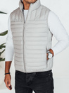Herren Steppweste hellgrau Dstreet TX5080