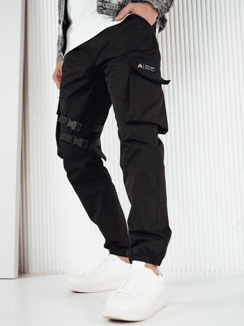 Herren Cargohosen Farbe Schwarz DSTREET UX4205