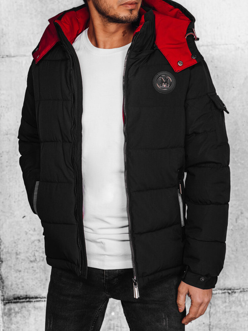 Herren Steppjacke Farbe Schwarz DSTREET TX4648