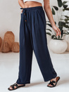 Damen Freizeithose mit weitem Bein LOVETRIP navy blau Dstreet UY2636