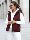 Damen Steppweste LIKEHUGS burgundy Dstreet TY4976