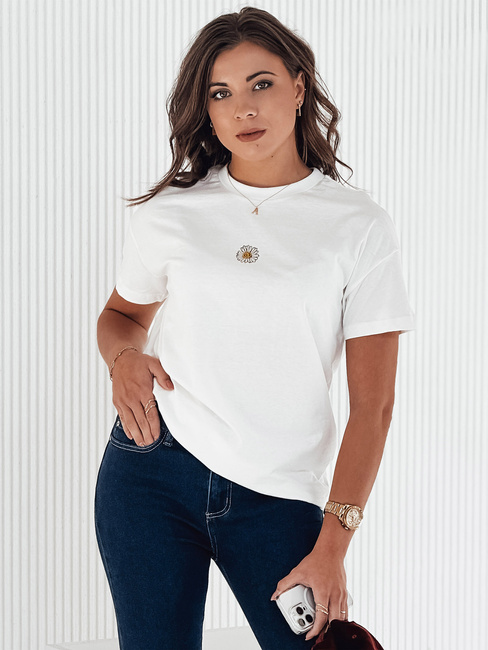 Damen FLORTA ecru T-shirt Dstreet RY2569