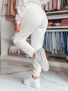 Damen Jogginghose SWAN ecru Dstreet UY2082