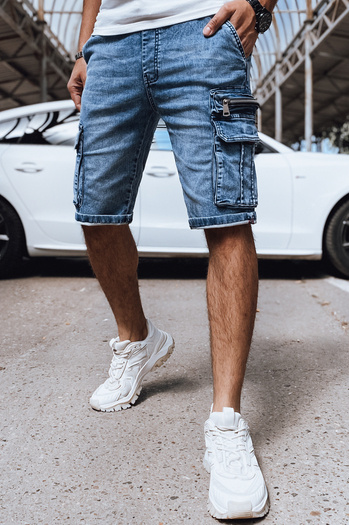 Herren Kurze Cargohosen Farbe Dunkelblau DSTREET SX2410