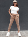 Damen RELAX MODE Jogginghose hellbraun Dstreet UY2136