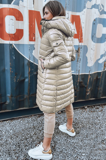 Gesteppte Damen Winterjacke LESSI beige Dstreet TY5523