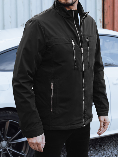 Herren Übergangsjacke schwarz Dstreet TX5035