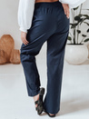 Damen Freizeithose mit weitem Bein BOHO DAY navy blau Dstreet UY2649
