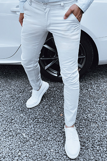 Herrenhose hellgrau Dstreet UX4342