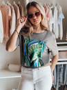 Damen T-shirt mit Aufdruck MUYUMBA Farbe Graphite DSTREET RY2619