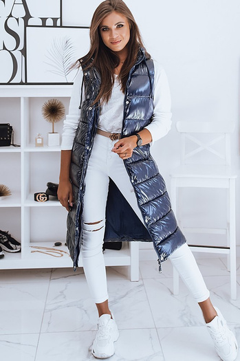 Damen Steppweste GANTINI Farbe Blau DSTREET TY2015