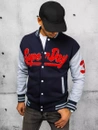 Herren Sweatshirt mit Reißverschluss Farbe Dunkelblau DSTREET BX5443