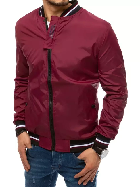 Herren Übergangsjacke Weinrot Dstreet TX3681
