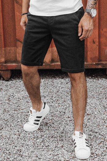 Herren Denim-Shorts schwarz Dstreet SX2435