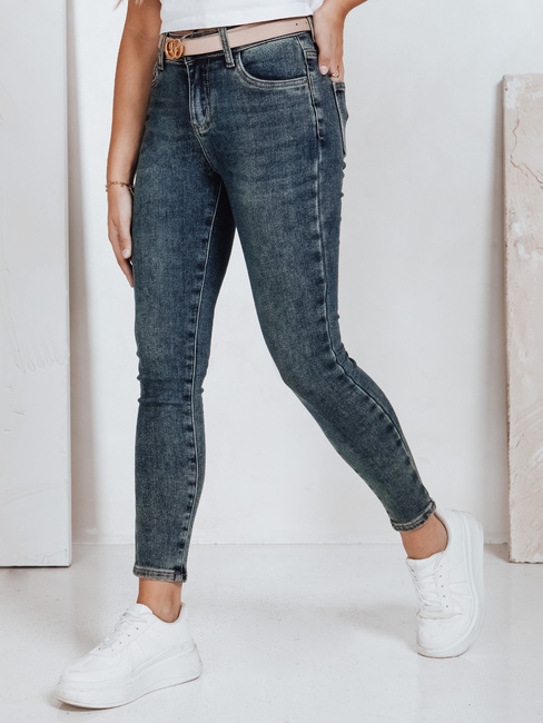 Damen Skinny Jeans blau Dstreet UY2819