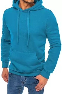 Herren Kapuzenpullover Hellblau Dstreet BX5108