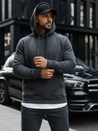 Herren Kapuzenpullover Anthrazit BX2085