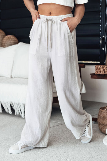 Damen Casual Hose NAMAYAS Farbe Hellbeige DSTREET UY2105