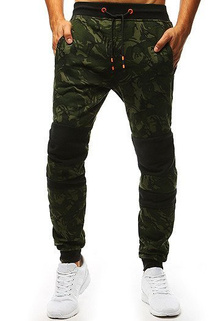 Herren Trainingshose Camo Grün Dstreet UX3495