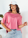 Damen Bluse mit kurze Ärmeln ARRIWA Farbe Rosa DSTREET RY2508