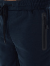 Marineblaue Herren Sweatshorts Dstreet SX2472