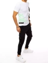 Herren Trainingsanzug Set Weiß-Schwarz Dstreet AX0368