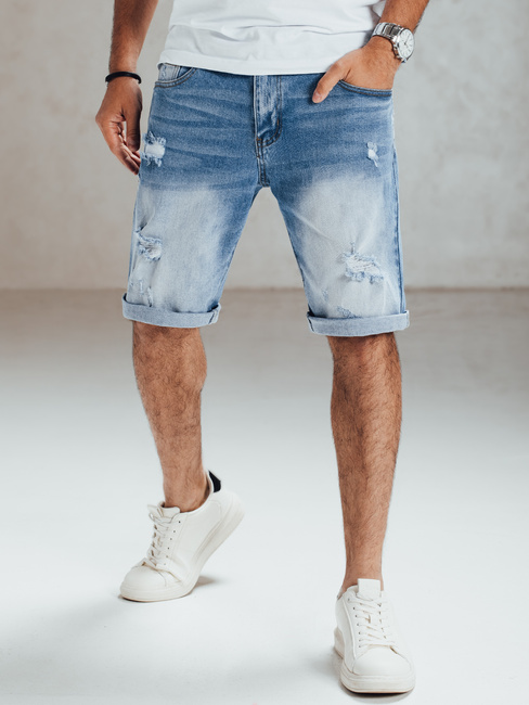 Herren Denim-Shorts blau Dstreet SX2560