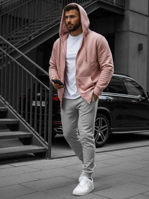 Herren Kapuzenpullover Rosa Dstreet BX4834