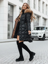 Damen Winterjacke VIRELIA gesteppt mit Kapuze schwarz Dstreet TY4937