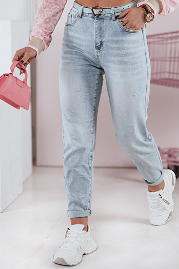 Damen Denim Mom Fit Hose LOVENOVA Dstreet UY2360