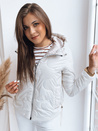 Damen Steppjacke FLUFFY Farbe Weiß DSTREET TY3582