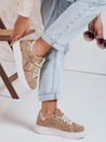 Beige Dstreet Damen Turnschuhe ZY1067